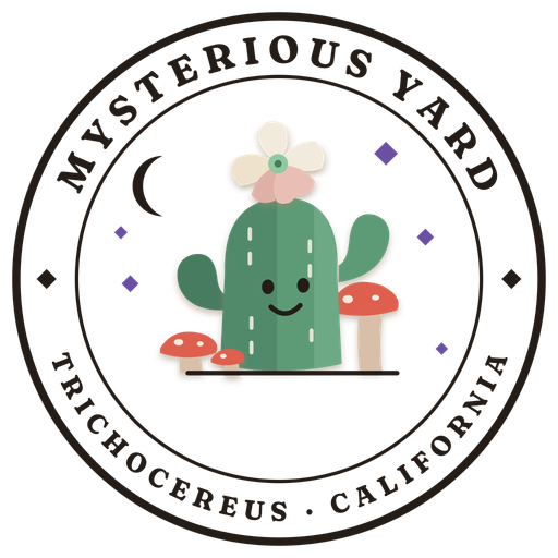 Mysterious Yard — a Trichocereus yard in Discovery Bay, California